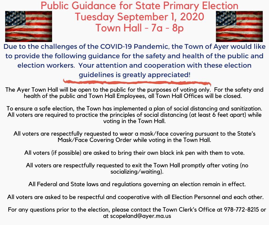 State Primary Guidance 9-1-2020