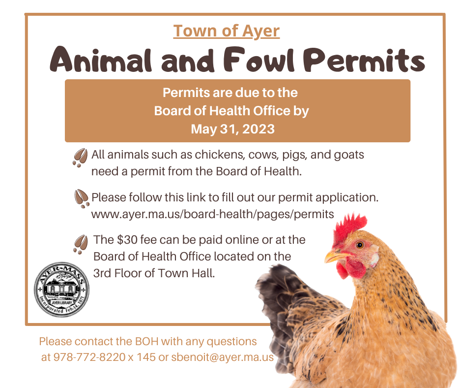 Animal &amp; Fowl Permits