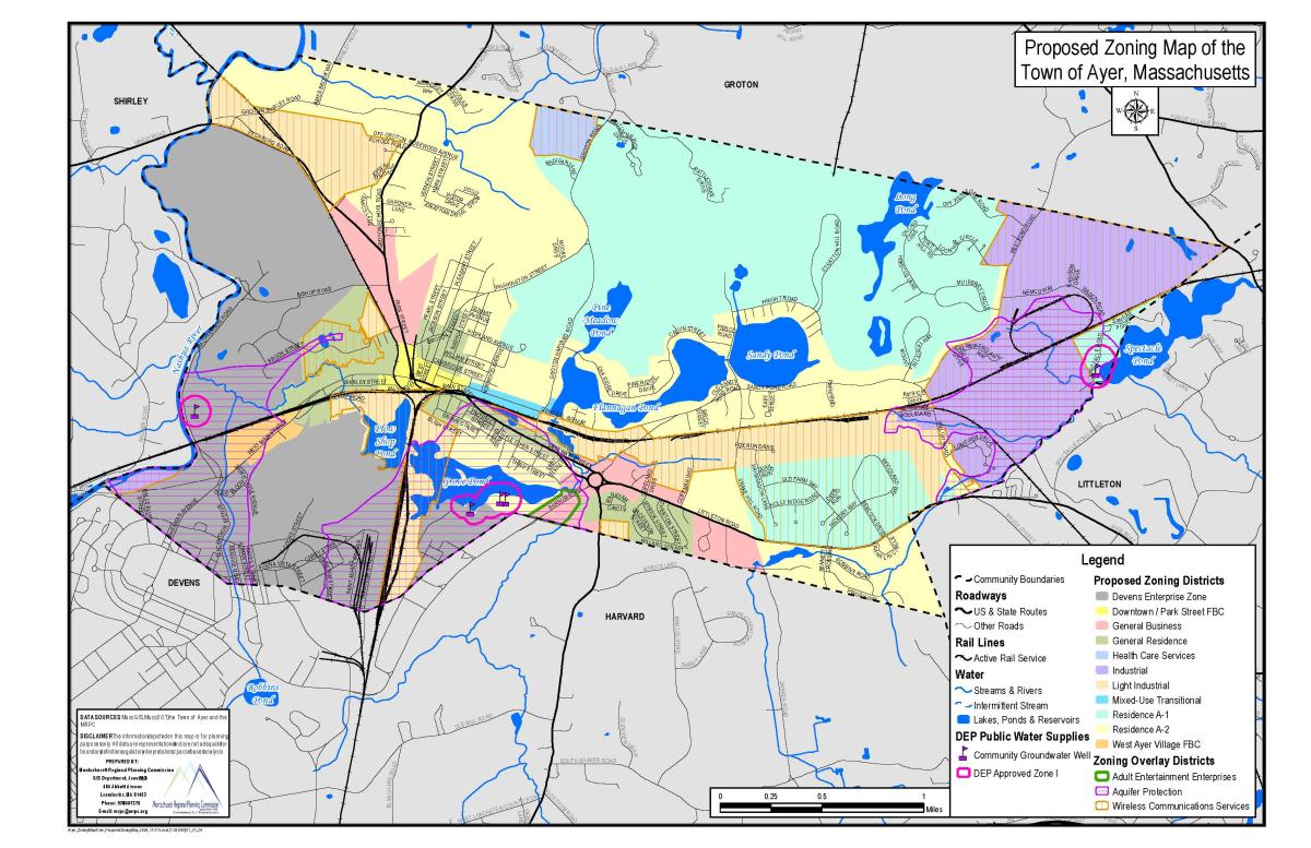 Article 25 Proposed Zoning Map