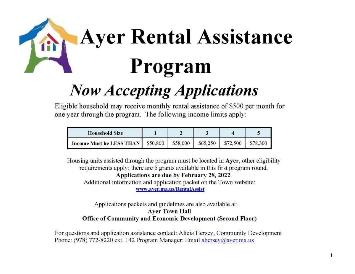 Affordable Housing Program Flyer