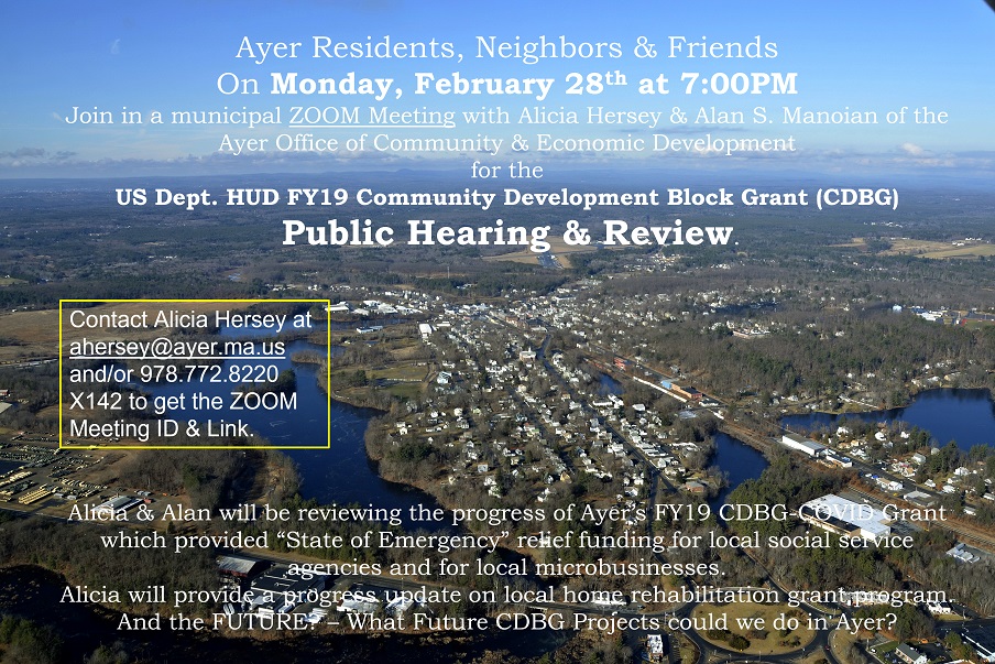 CDBG Grant Review Public Hearing 