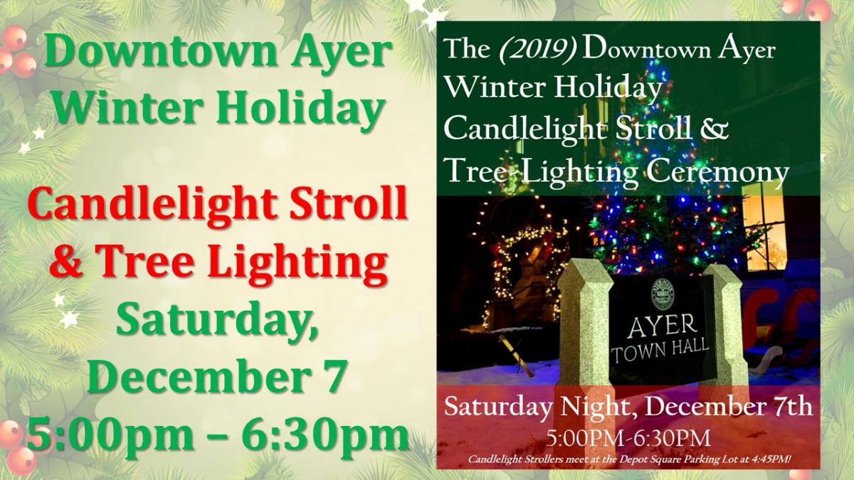 2019 Holiday Stroll &amp; Treelighting