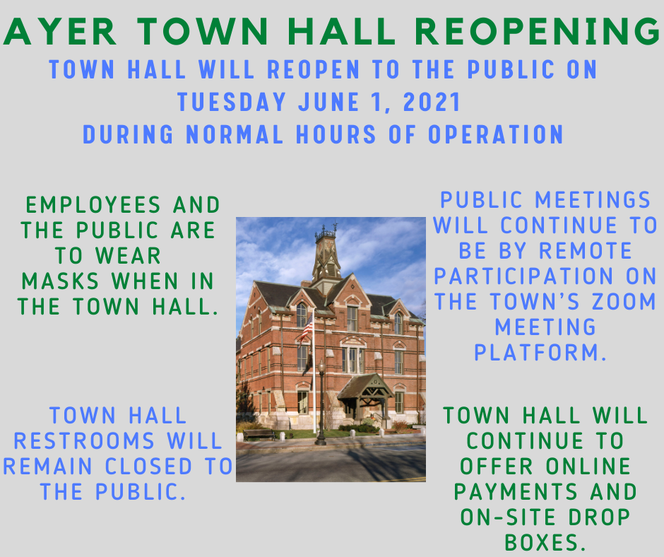 Town Hall Reopening