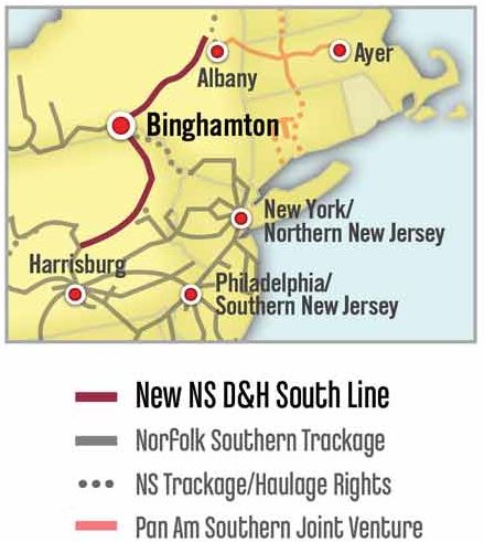 Ayer Eastern US Freight Rail Network 
