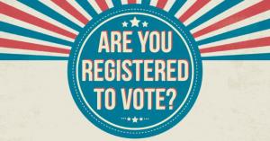 Are you registered to Vote?