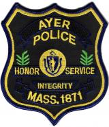 Ayer Police Badge