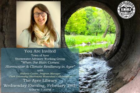 Stormwater Resiliency in Ayer Event