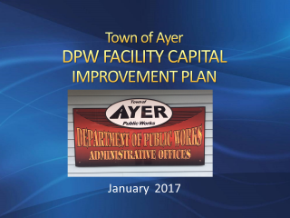 DPW Facility Capital Plan