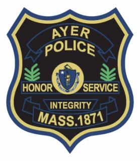 Ayer Police Department Patch