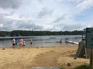New Dock at Sandy Pond August 2018