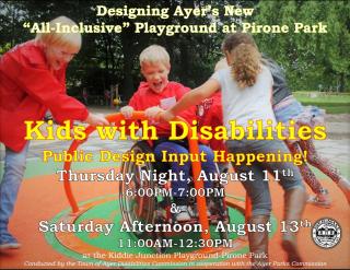 Kiddie Junction Playground Kids with Disabilities Public Design Happening Events Promo in English