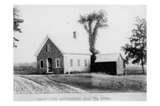 Sandy Pond Schoolhouse Photo fro 1894