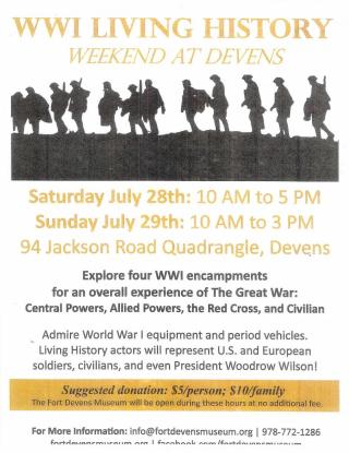 WWI Weekend Poster