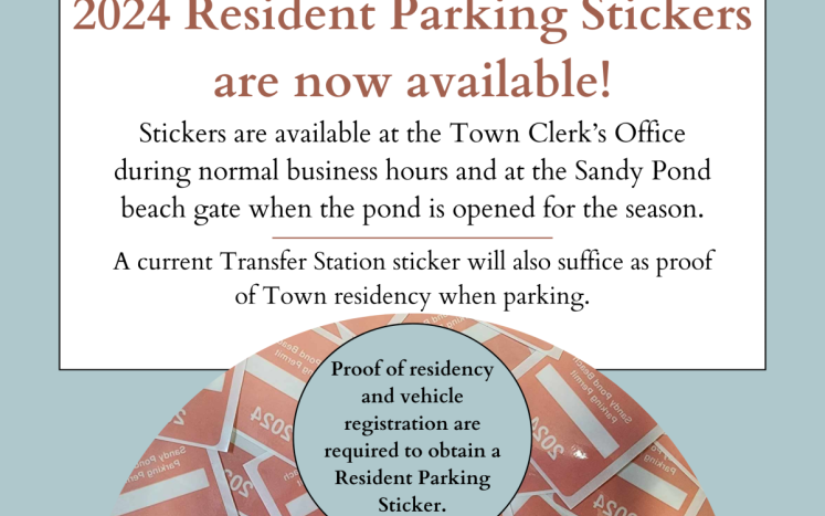 2024 Parking Stickers