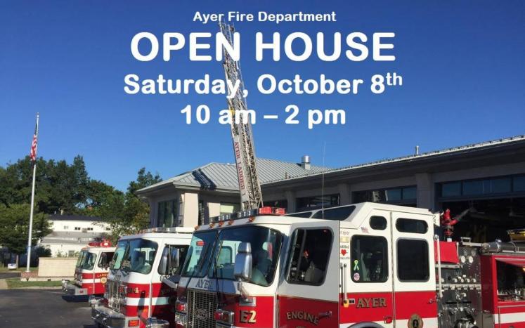 Ayer Fire Department Open House 10-8-2016